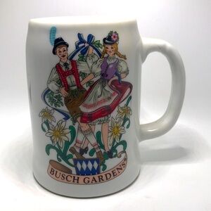 Busch Gardens Beer Mug Stein
